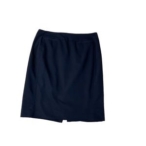 Cleo Navy Pencil Skirt, Size 14